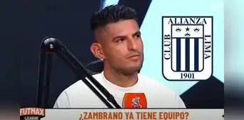 Carlos Zambrano confesó que no quiere irse de Alianza Lima: "Los dirigentes tomaron esa decisión" Carlos Zambrano confesó que no quiere irse de Alianza Lima: "Los dirigentes tomaron esa decisión"