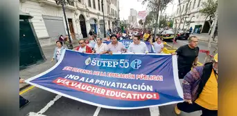 Sutep evalúa huelga nacional de docentes para abril o mayo