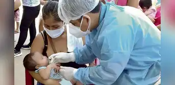 Confirman primer caso autóctono de sarampión en una niña de 10 meses Confirman primer caso autóctono de sarampión en una niña de 10 meses