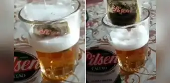 Joven prepara cerveza filtrante y usuarios preguntan dónde venden: "Perfecto para el lonche" Joven prepara cerveza filtrante y usuarios preguntan dónde venden: "Perfecto para el lonche"