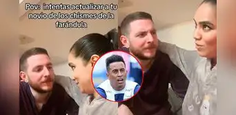 Español queda en shock al intentar entender los ampays de Christian Domínguez y Cueva