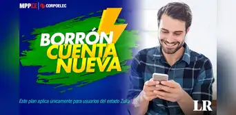 Borrón y Cuenta Nueva 2024: regístrate en Corpoelec y cancela tu deuda con un solo pago Borrón y Cuenta Nueva 2024: regístrate en Corpoelec y cancela tu deuda con un solo pago