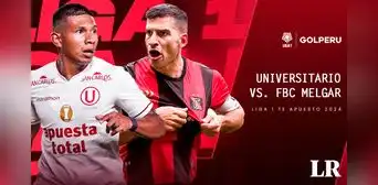 ¿A qué hora juegan y cómo ver Universitario vs. Melgar por el Torneo Apertura de la Liga 1 2024? ¿A qué hora juegan y cómo ver Universitario vs. Melgar por el Torneo Apertura de la Liga 1 2024?