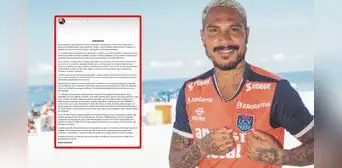 Paolo Guerrero se disculpa con Trujillo por sus expresiones y rechaza seguridad del Gobierno Paolo Guerrero se disculpa con Trujillo por sus expresiones y rechaza seguridad del Gobierno