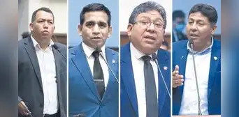 "Los Niños": congresistas investigados en este caso proponen reforma del sistema judicial