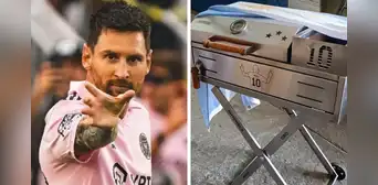 El viral mensaje de Messi que le cambió la vida a un vendedor de parrillas: "¿Leo, en serio?"