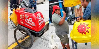 Captan a heladero de Artika comiendo un barquillo de D’Onofrio: “Ni Judas se atrevió a tanto” Captan a heladero de Artika comiendo un barquillo de D’Onofrio: “Ni Judas se atrevió a tanto”
