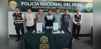 PNP detiene a presuntos barristas tras balacera que dejó 2 menores heridos: se incautó arma de fuego PNP detiene a presuntos barristas tras balacera que dejó 2 menores heridos: se incautó arma de fuego