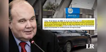 Rutas de Lima aprueba propuesta de vía alterna de López Aliaga en la Panamericana Norte Rutas de Lima aprueba propuesta de vía alterna de López Aliaga en la Panamericana Norte