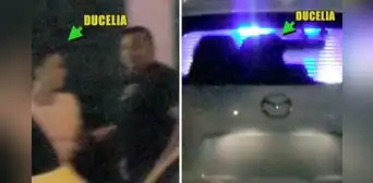 Ducelia Echevarría es captada besándose con hombre desconocido que tendría familia Ducelia Echevarría es captada besándose con hombre desconocido que tendría familia
