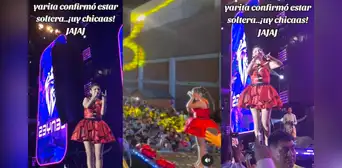 Yarita Lizeth grita que está soltera en concierto: ¿terminó su matrimonio con Patric Lundberg? Yarita Lizeth grita que está soltera en concierto: ¿terminó su matrimonio con Patric Lundberg?