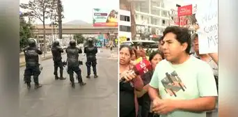 SJL: PNP desaloja a cientos de comerciantes posesionados en avenida hace más de 15 años