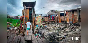 Iquitos: entre escombros, basura y aguas estancadas viven damnificados de incendio en Punchana Iquitos: entre escombros, basura y aguas estancadas viven damnificados de incendio en Punchana