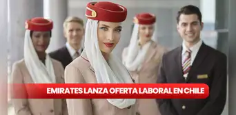 Emirates busca tripulantes en Chile: conoce el sueldo y cómo postular