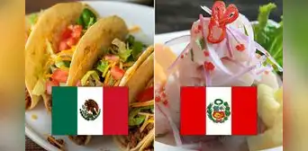 Comida peruana vs. mexicana: conoce cuál tiene la mejor gastronomía, según el CHATGPT