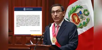 Fiscalía inicia investigación preliminar contra Martín Vizcarra por presunta organización criminal