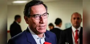 Martín Vizcarra se entera en vivo de que Fiscalía lo investigará por organización criminal