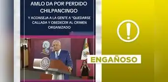 AMLO no recomendó “obedecer al crimen organizado” en esta conferencia del 2023