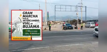 Convocan a marcha por intercambio vial en Mala: demora en obra causó muerte de más de 200 ciudadanos Convocan a marcha por intercambio vial en Mala: demora en obra causó muerte de más de 200 ciudadanos