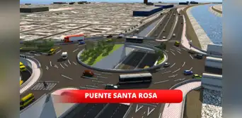 Demoras en construcción del puente Santa Rosa: ¿en qué año estará listo vía para el nuevo aeropuerto?