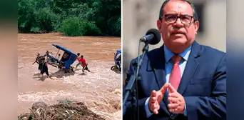 Otárola sobre lluvias en el norte: "Lo que ha sucedido en Tumbes y Piura no ha sido desastroso" Otárola sobre lluvias en el norte: "Lo que ha sucedido en Tumbes y Piura no ha sido desastroso"
