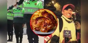 Detienen a obrero por robar alita de pollo a la brasa a policía: “Solo en Perusalén”