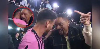 Will Smith y su insólita reacción al estrechar la mano a Lionel Messi, que es viral en redes Will Smith y su insólita reacción al estrechar la mano a Lionel Messi, que es viral en redes