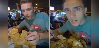 Español quedó impactado al probar pollo broaster en el Perú: “Lo mejor que he comido en mi vida”