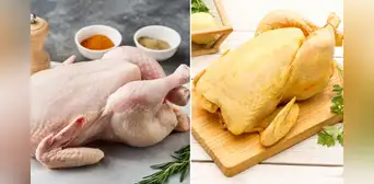 ¿Pollos blancos o amarillos? Conoce en qué se diferencian y cuál sería más saludable