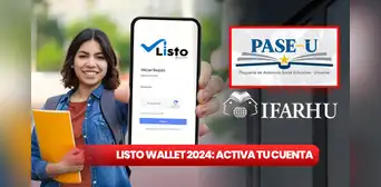 Pin en Listo Wallet, Ifarhu 2024: GUÍA RÁPIDA para crear clave y cobrar la beca PASE-U