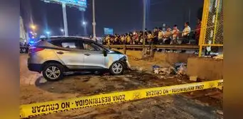 Ate: camioneta se despista y mueren dos personas en Vía de Evitamiento
