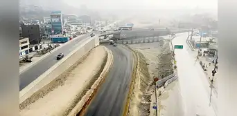 Autopista Ramiro Prialé seguirá tres años más paralizada Autopista Ramiro Prialé seguirá tres años más paralizada