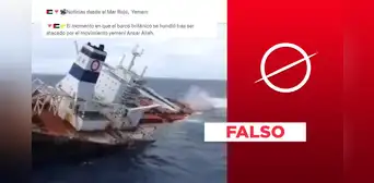 Video no presenta a barco británico atacado recientemente por movimiento yemení Video no presenta a barco británico atacado recientemente por movimiento yemení