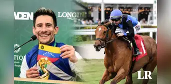 ¿Quién es Junior Alvarado, el jockey venezolano que ganó millonario premio en carrera de Arabia?