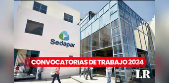 ¿Buscas trabajo en Arequipa? Sedapar ofrece 51 empleos con sueldos de hasta S/3.577 ¿Buscas trabajo en Arequipa? Sedapar ofrece 51 empleos con sueldos de hasta S/3.577