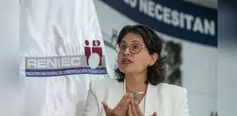 Jefa de Reniec, Carmen Velarde, presentó solicitud ante JNJ para continuar en el cargo Jefa de Reniec, Carmen Velarde, presentó solicitud ante JNJ para continuar en el cargo