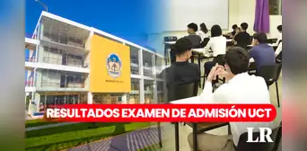 Resultados examen UCT 2024: revisa lista de ingresantes por carrera a la Universidad Católica de Trujillo Resultados examen UCT 2024: revisa lista de ingresantes por carrera a la Universidad Católica de Trujillo