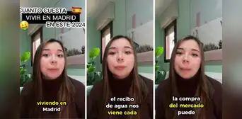 ¿Cuánto cuesta vivir en ESPAÑA? Peruana lo revela y asombra: "El recibo de agua llega cada 3 meses"