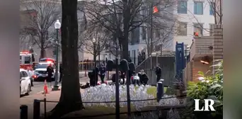Hombre se prende fuego en la embajada de Israel en Estados Unidos y queda al borde de la muerte Hombre se prende fuego en la embajada de Israel en Estados Unidos y queda al borde de la muerte