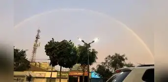 Arcoíris en Lima sorprende a vecinos en diversos distritos de la capital tras lluvia