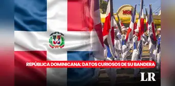 República Dominicana y sus 180 años de libertad: datos que no sabías sobre su bandera República Dominicana y sus 180 años de libertad: datos que no sabías sobre su bandera