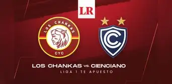 Los Chankas vs. Cienciano: ¿cómo ver el duelo por la fecha 5 del Apertura de la Liga 1 2024?