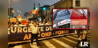 Retiro AFP 2024: anuncian marcha para exigir aprobación de nuevo desembolso de hasta S/20.600 Retiro AFP 2024: anuncian marcha para exigir aprobación de nuevo desembolso de hasta S/20.600