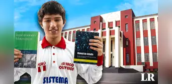 Ingresó a la UNI, UNMSM y otras 3 universidades con solo 17 años: ahora apunta a la NASA y ya escribió 2 libros