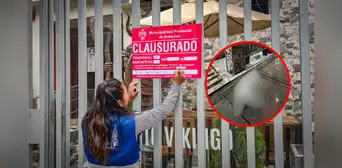 Perrito muere electrocutado tras acercarse a letrero de restaurante y autoridades clausuran local en Arequipa