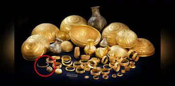 El extraño metal originario de fuera de la Tierra hallado en un tesoro de más de 3.000 años de antigüedad El extraño metal originario de fuera de la Tierra hallado en un tesoro de más de 3.000 años de antigüedad