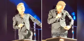 Grillo sorprende a Luis Miguel en pleno concierto en México y usuarios bromean: “Es la incondicional” Grillo sorprende a Luis Miguel en pleno concierto en México y usuarios bromean: “Es la incondicional”