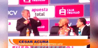 César Acuña en presentación de Paolo Guerrero: “Los grandes acuerdos se logran poniéndonos de acuerdo” César Acuña en presentación de Paolo Guerrero: “Los grandes acuerdos se logran poniéndonos de acuerdo”