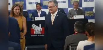 Marco Falconí jura como nuevo miembro de la Junta Nacional de Justicia Marco Falconí jura como nuevo miembro de la Junta Nacional de Justicia