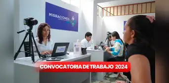 ¡Empleos en Lima y Cusco! Migraciones lanza una convocatoria laboral con sueldos de hasta S/9.000 ¡Empleos en Lima y Cusco! Migraciones lanza una convocatoria laboral con sueldos de hasta S/9.000
